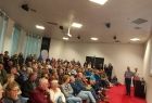 Prezentacja Małopolski na targach rowerowych w Utrechcie - sala konferencyjna