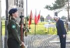 wicemarszałek składa hołd poległym