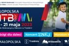 Grafika zapraszająca na Małopolska MTB Tour