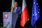 marszałek Małopolski Witold Kozłowski przemawia podczas spotkania w Nowym Targu