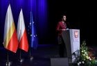 Marta Lech-Malec członek zarządu Małopolski przemawia podczas spotkania w Nowym Targu