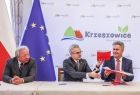 VIP-y przy stoliku reprezentacyjnym