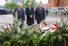 Wicemarszałek Józef Gawron, przewodniczący Sejmiku Województwa Małopolskiego Jan Tadeusz Duda i wiceprzewodniczący SWM Kazimierz Barczyk