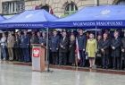 Namioty wojewody małopolskiego podczas uroczystości na Placu Matejki