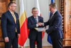 Ambasador Ukrainy w Polsce składa podziękowania marszałkowi