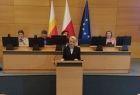 Zastępca Dyrektora Departamentu Zdrowia, Rodziny, Równego Traktowania i Polityki Społecznej UMWM – Katarzyna Kosik-Gajewska otworzyła konferencję w imieniu Wicemarszałka Łukasza Smółki
