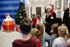 Wizyta św. Mikołaja w Rajsku, Iwona Gibas i dzieci