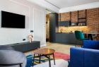 Wnętrze apartamentu w Mercure Fabryczna