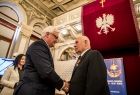Wicemarszałek Józef Gawron i Stanisław Majorek