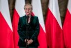 Iwona Gibas podczas wystąpienia