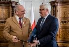 Książę Enrique de Villamor i wicemarszałek Józef Gawron