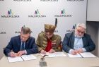 podpisanie listu intencyjnego pierwszy z lewej marszałek Małopolski Witold Kozłowski