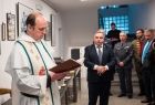 moment poświęcenia wyremontowanej części budynku Sokoła w Zakopanem - drugi z lewej Jan Piczura wiceprzewodniczący Sejmiku Małopolski