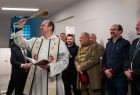 moment poświęcenia wyremontowanej części budynku Sokoła w Zakopanem 