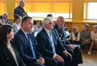 Józef Gawron wśród gości uroczystości