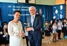 Józef Gawron odbiera podziękowania