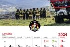 Strona z kalendarza "Kobiety Straży 2024" - listopad