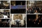 Kolaż ze zdjęć z uroczystości na Wawelu oraz marszu 