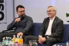 Rafał Nowak, prezes spółki Igrzyska Europejskie 2023 i prowadzący konferencję