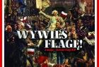 Plakat promujący akcję wywieszenia flagi 2 maja