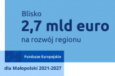 Przejdź do: Fundusze Europejskie dla Małopolski 2021-2027. Rozkład jazdy 2023