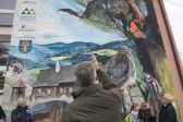 Przejdź do: Zagrożone gatunki, pomnik przyrody i zabytkowy kościół. Odsłonięto mural w Rajbrocie