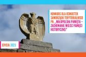 Przejdź do: Konkurs „Małopolska Pamięta – zachowanie miejsc pamięci historycznej”