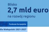 Przejdź do: Fundusze Europejskie dla Małopolski. Nowe możliwości
