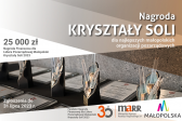 Nagroda Kryształy Soli - 25 tysięcy dla Lidera Pozarządowej Małopolski