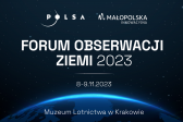 Przejdź do: Forum Obserwacji Ziemi 2023 w Małopolsce!