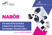 Nabór kandydatów do Małopolskiego Komitetu Rozwoju Ekonomii Społecznej