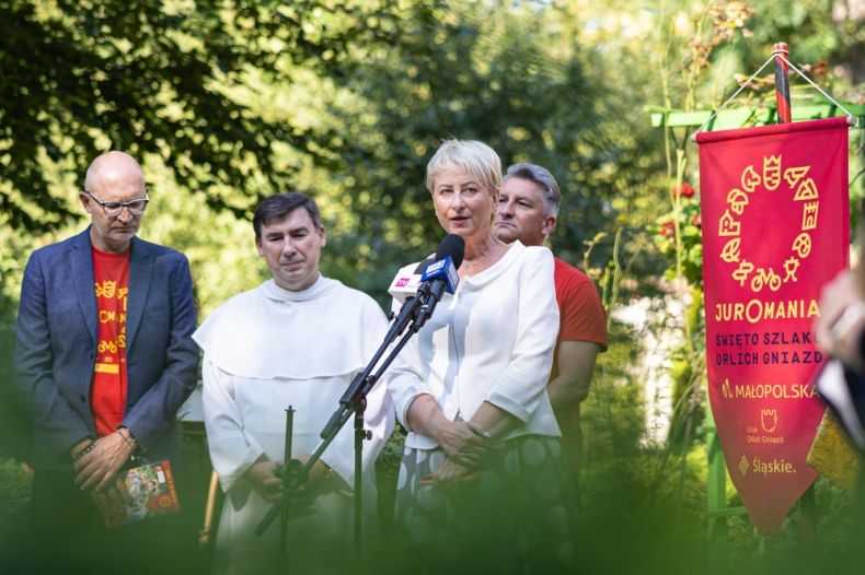 Iwona Gibas podczas konferencji