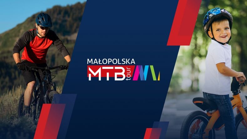 Grafika promująca Małopolska MTB Tour