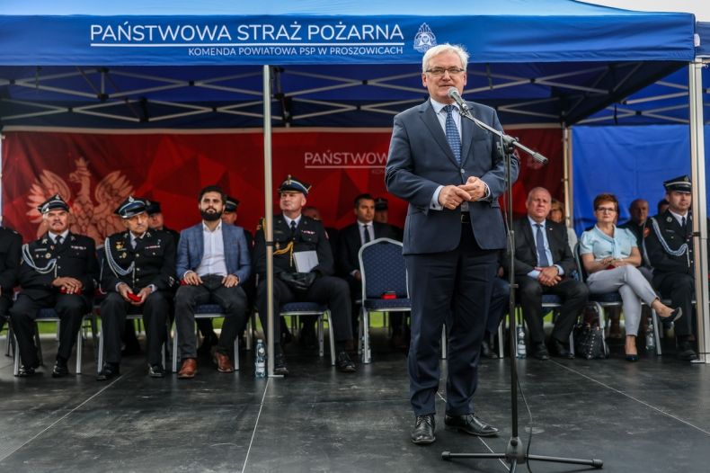 Wystąpienie Józefa Gawrona