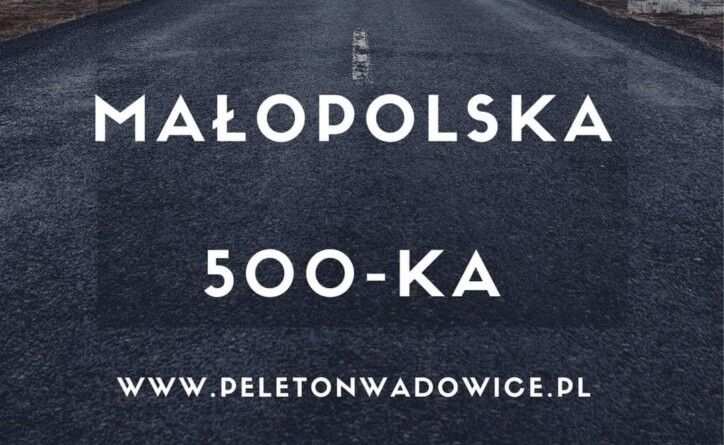Plakat Małopolska 500-tka