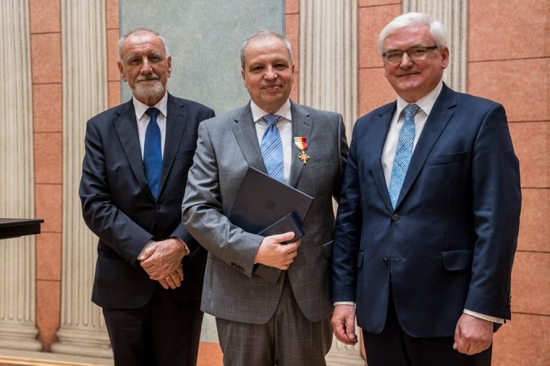 Jan Tadeusz Duda, Michael Gross i Józef Gawron