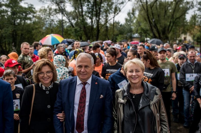 Iwona Gibas i zaproszeni goście