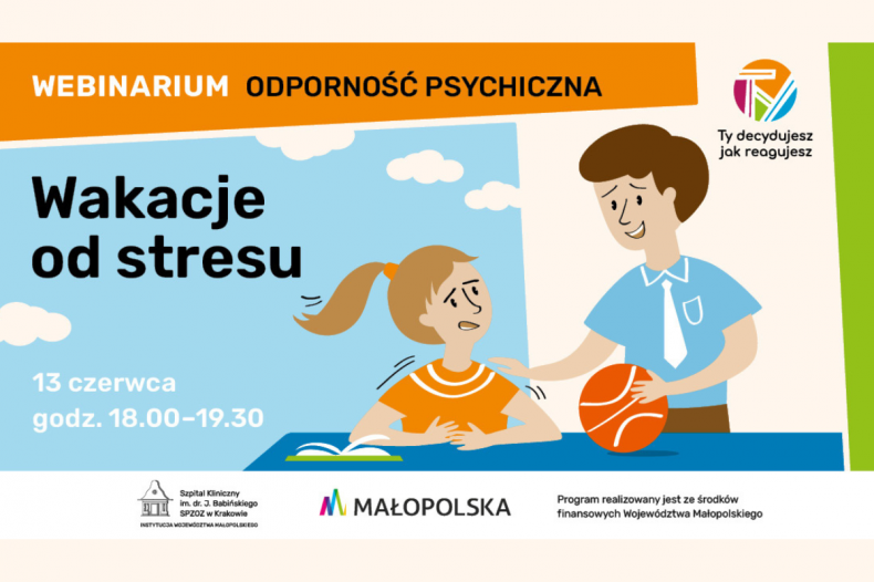 Webinarium dotyczące zdrowia psychicznego dzieci i młodzieży na temat emocji 