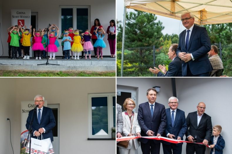 Kolaż ze zdjęć z uroczystości