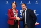 Członek zarządu Marta Malec-Lech i Matthieu Hornung.