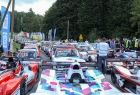 widok na parking samochodowy