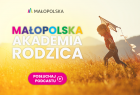 Małopolska Akademia Rodzica z napisem: Podcasty - grafika