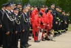 Kęccy strażacy ochotnicy w tym członkowie wchodzącej w skład jednostki Grupy Poszukiwaczo Ratowniczej z psami