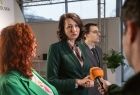 Marta Malec-Lech z zarządu województwa udzielająca wywiadu.