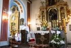 Uroczysta msza święta w kościele w Głębowicach