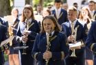 Muzyczny pokaz w wykonaniu orkiestry dętej z Głębowic