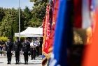 Strażacka warta honorowa 