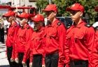 Członkowie młodzieżowej drużyny pożarniczej