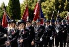 Defilada strażackich pododdziałów