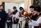 Kapela góralska w trakcie występu
